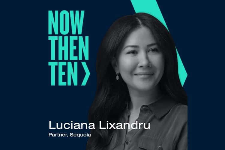 luciana lixandru on now then ten podcast