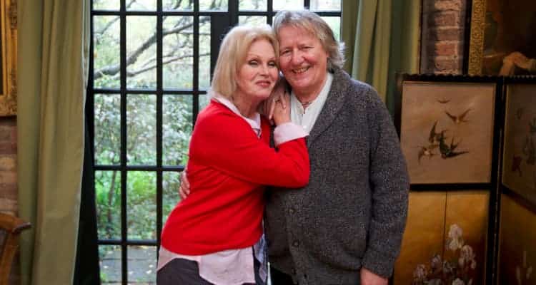 Joanna Lumley and Stephen Barlow
