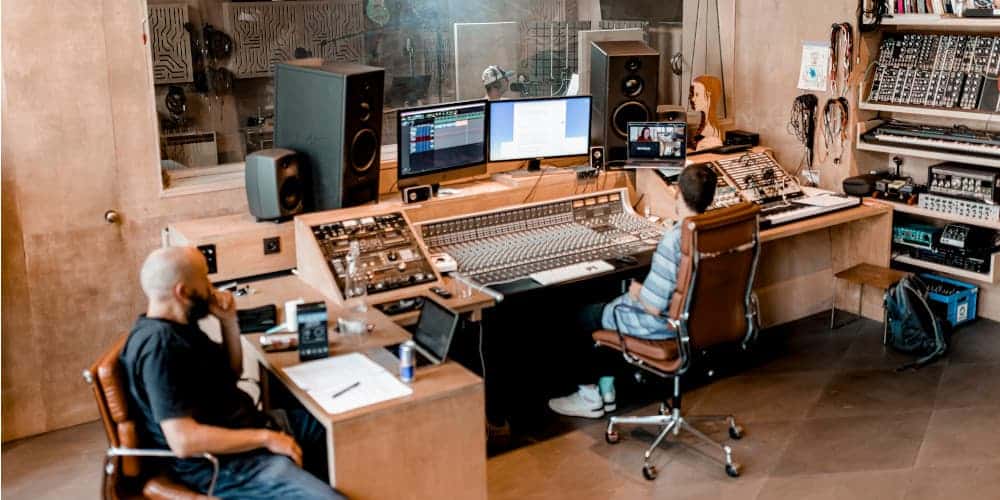 studio and engineers
