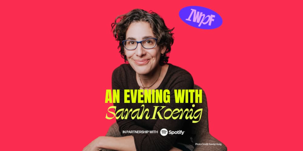 an evening with sarah koenig