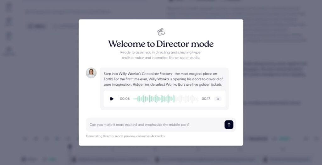 wondercraft director mode