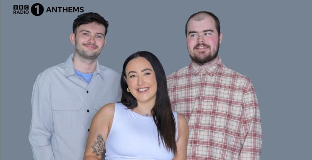 chrissy cameron, lauren redfern, tyler selby Radio 1 anthems