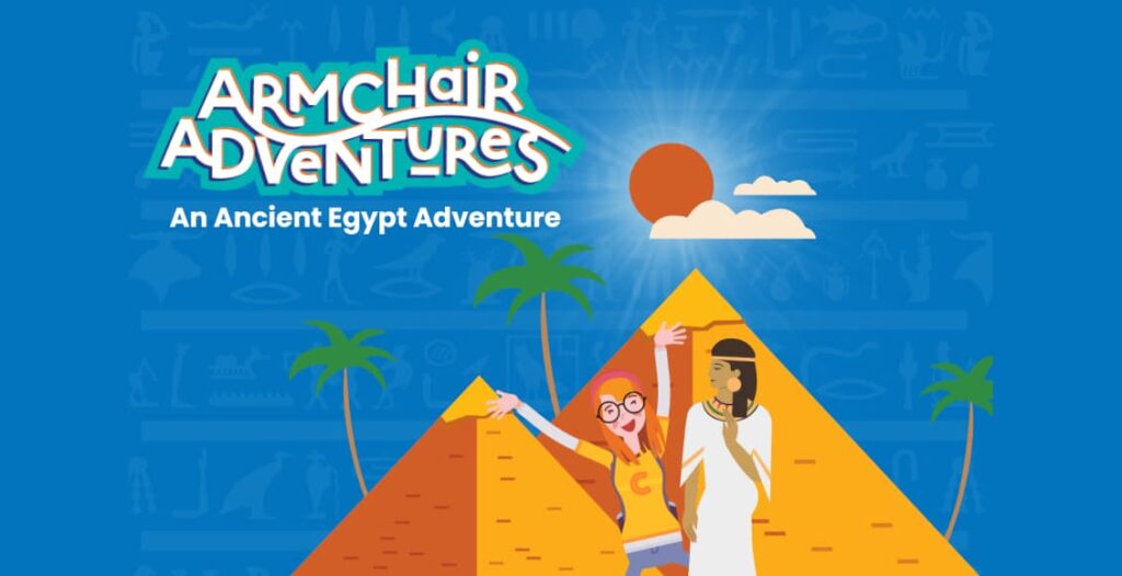 armchair adventures an ancient egypt adventure