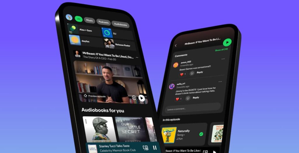 spotify podcast updates