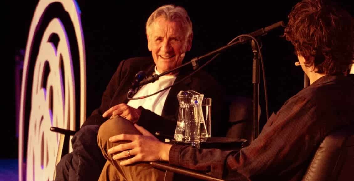 michael palin at crossed wires podcast festival