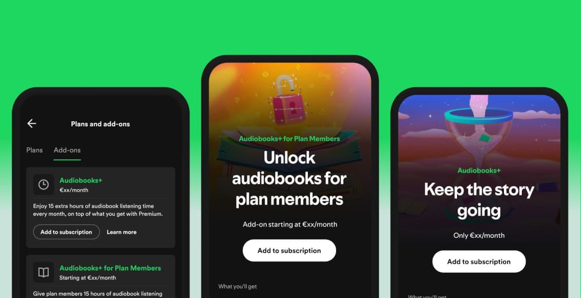 spotify audiobooks plus
