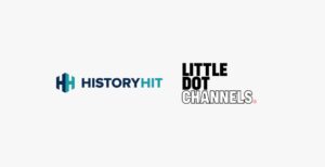 history hit and little dot studios logos