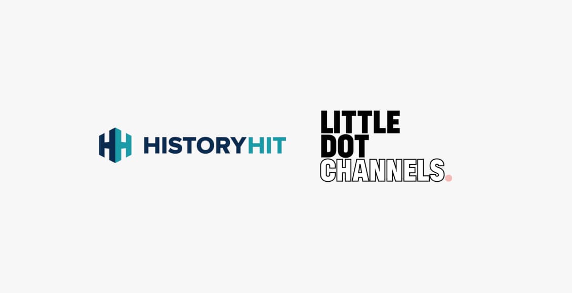 history hit and little dot studios logos