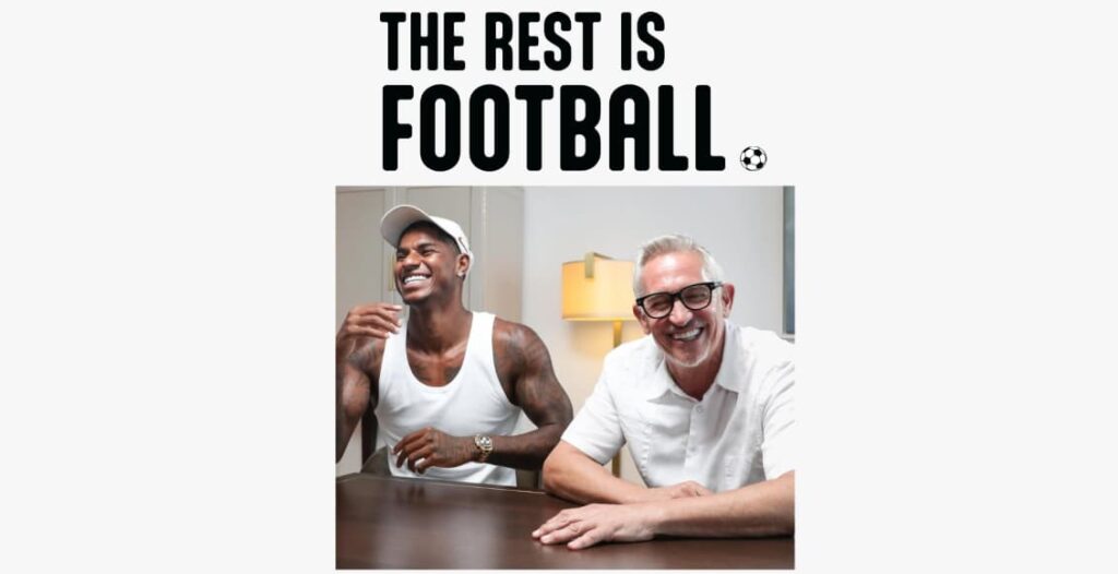 the rest is football, marcus rashford, gary lineker