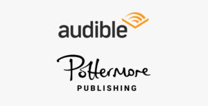 audible and pottermore publishing logos