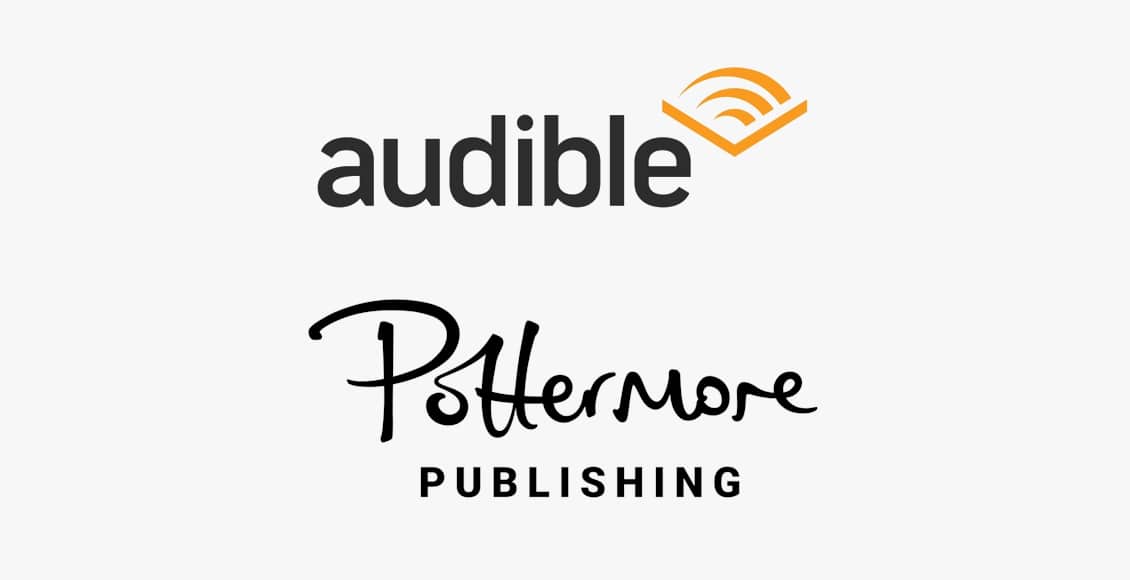 audible and pottermore publishing logos