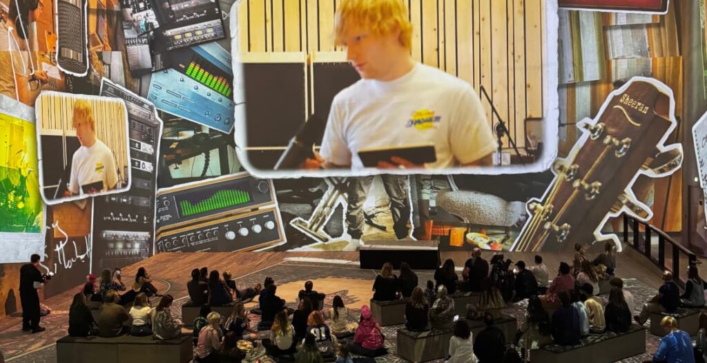 ed sheeran spotify album launch