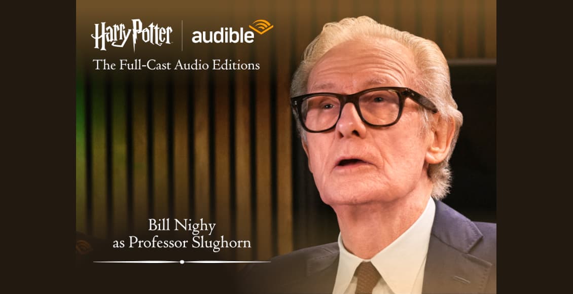 bill nighy plays professor slughorn
