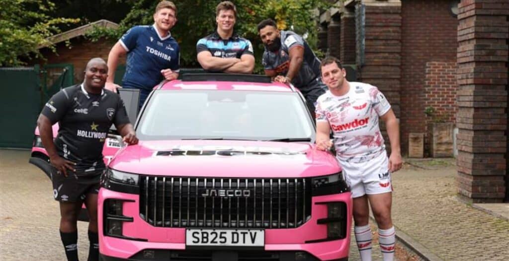 for the love of rugby jaecoo sponsor