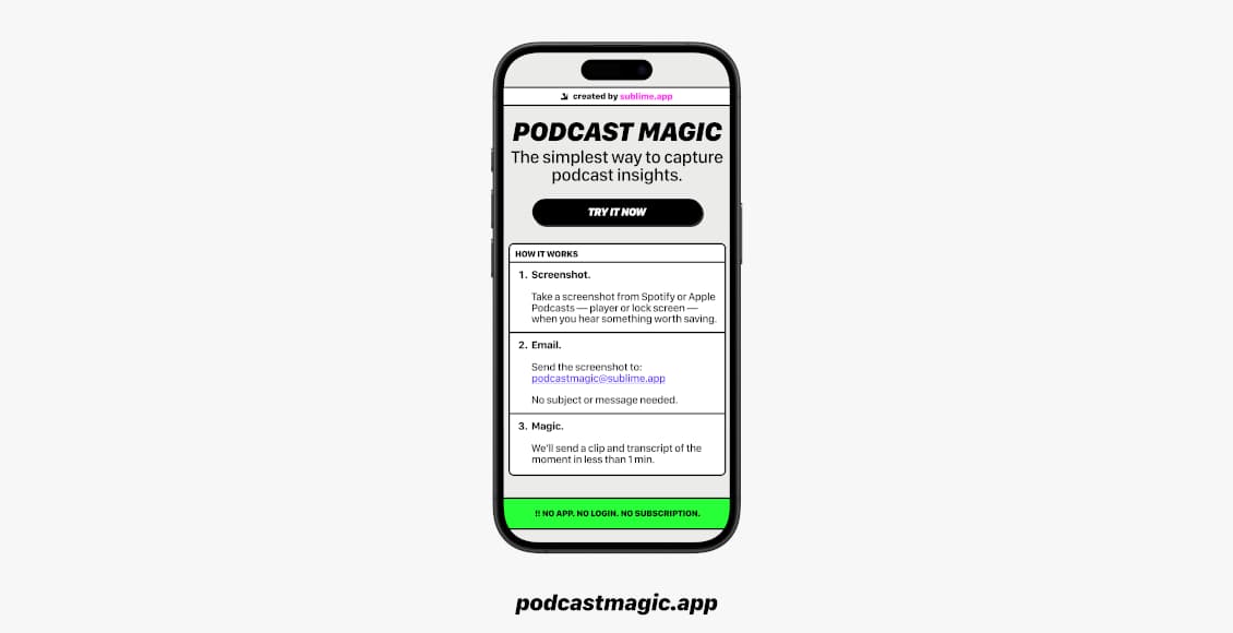 podcast magic