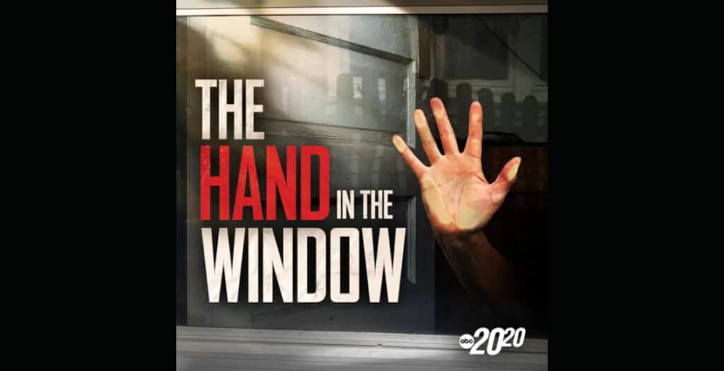 the hand in the window