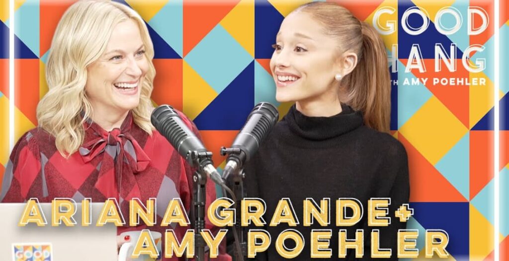 ariana grande on good hang with amy poehler