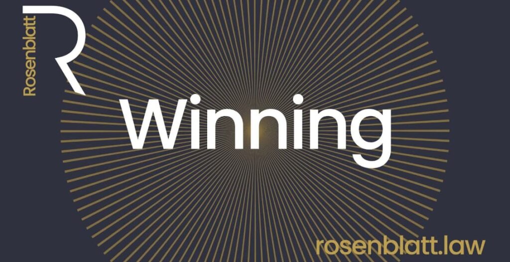 winning podcast rosenblatt law