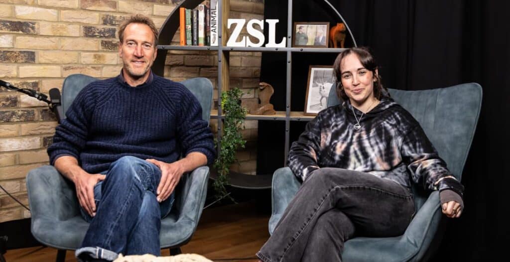 Ben Fogle fronts conservation charity ZSL anniversary wildlife podcast 1 ben fogle and megan mccubbin wildest moments podcast