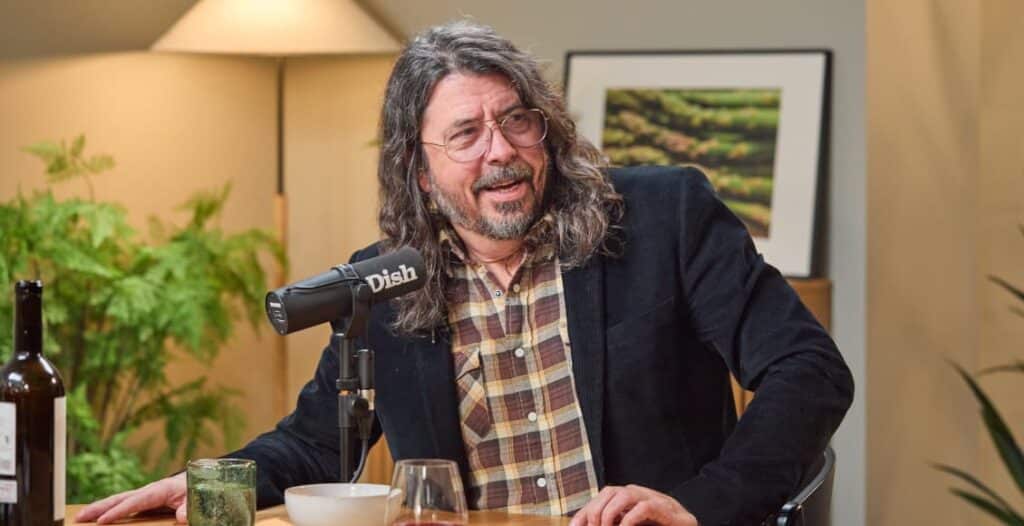 Dave Grohl shares food and tour stories on Dish podcast 1 dave grohl