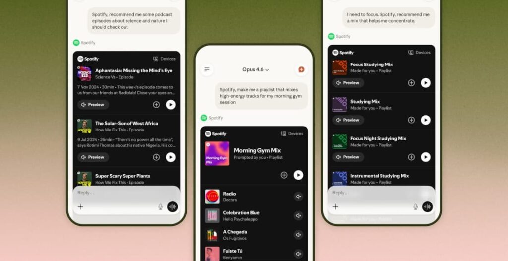 spotify integrates with claude ai