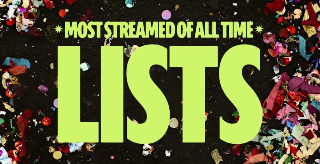 spotify most streamed lists of all time