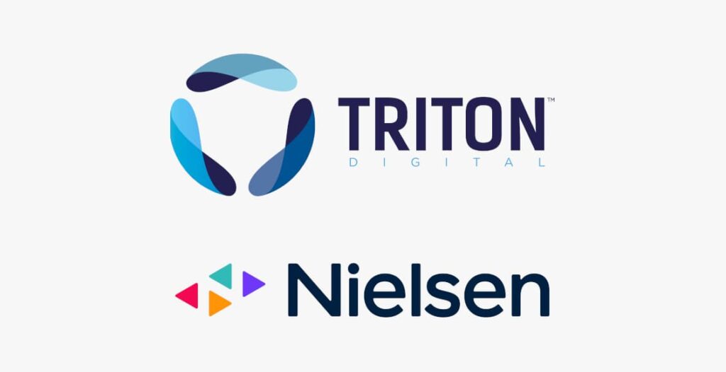 triton digital and nielsen logos