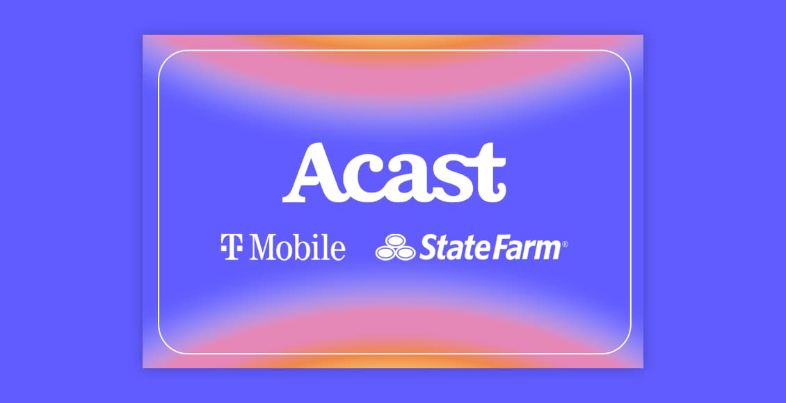 acast t-mobile and state farm logos