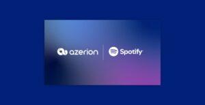 azerion and spotify logos