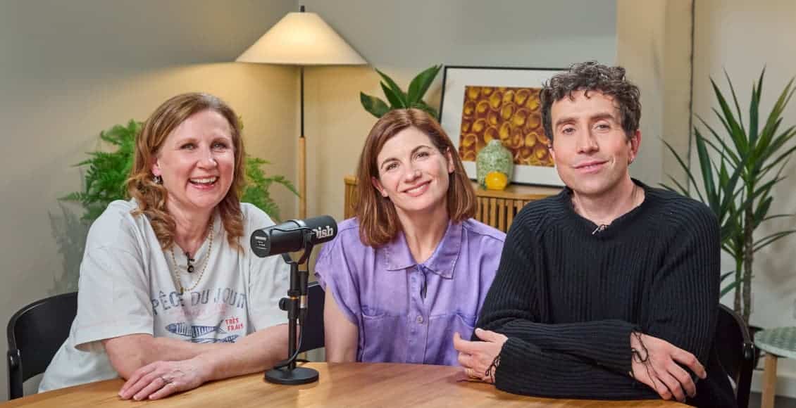 jodie whittaker on dish podcast