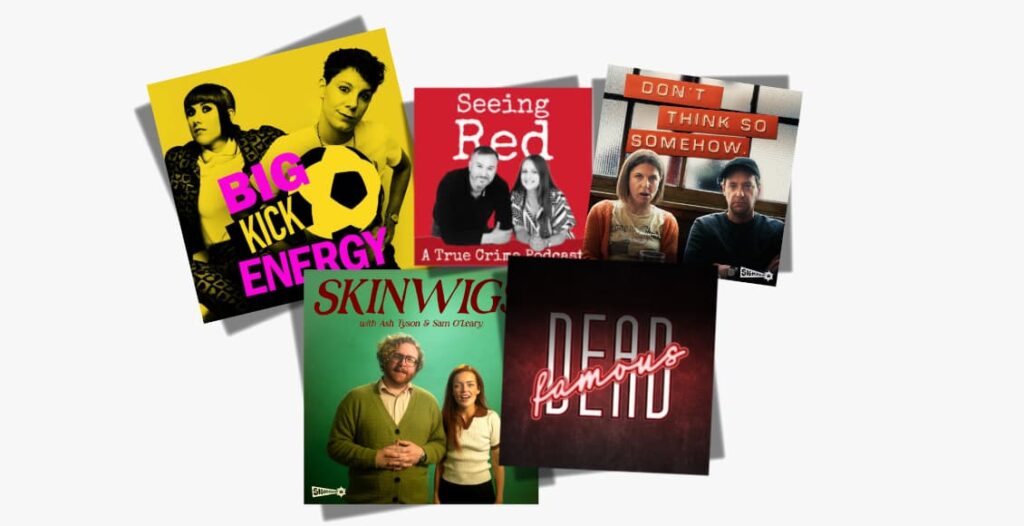 five podcasts join audio always