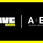 pave studios and a e global media logos