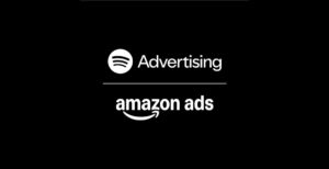 spotify advertising and amazon ads logos