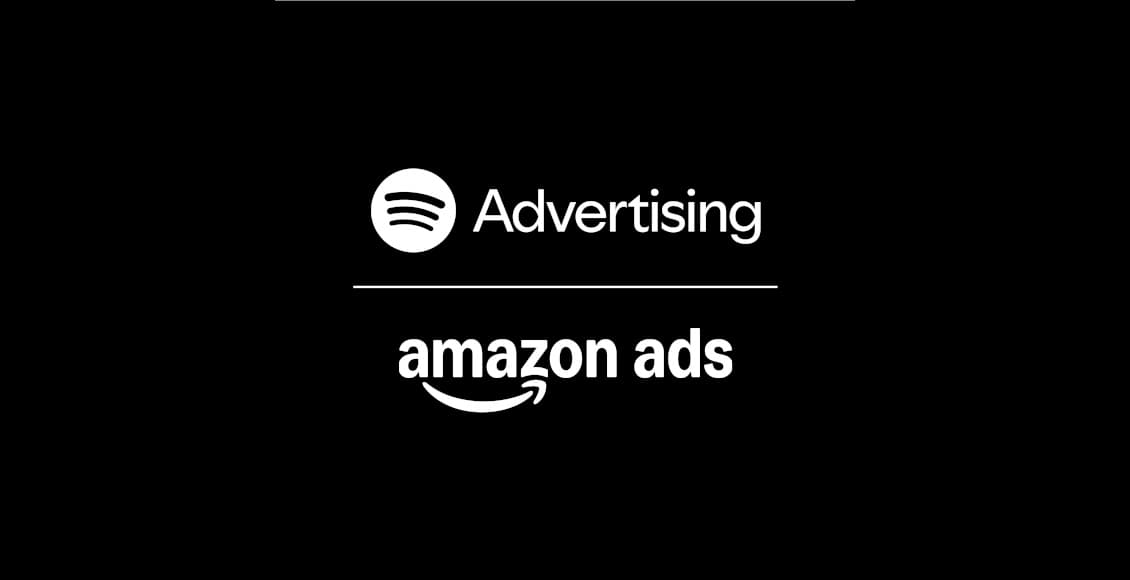 spotify advertising and amazon ads logos