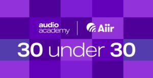 audio academy 30 under 30