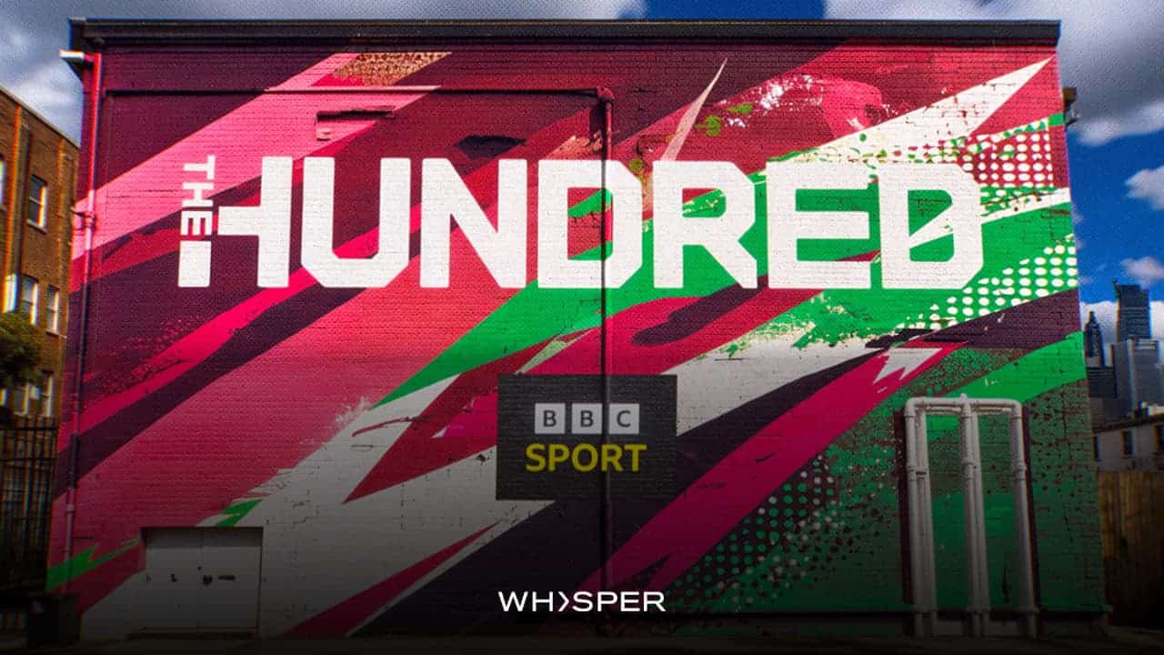 whisper produces bbc sport the hundred
